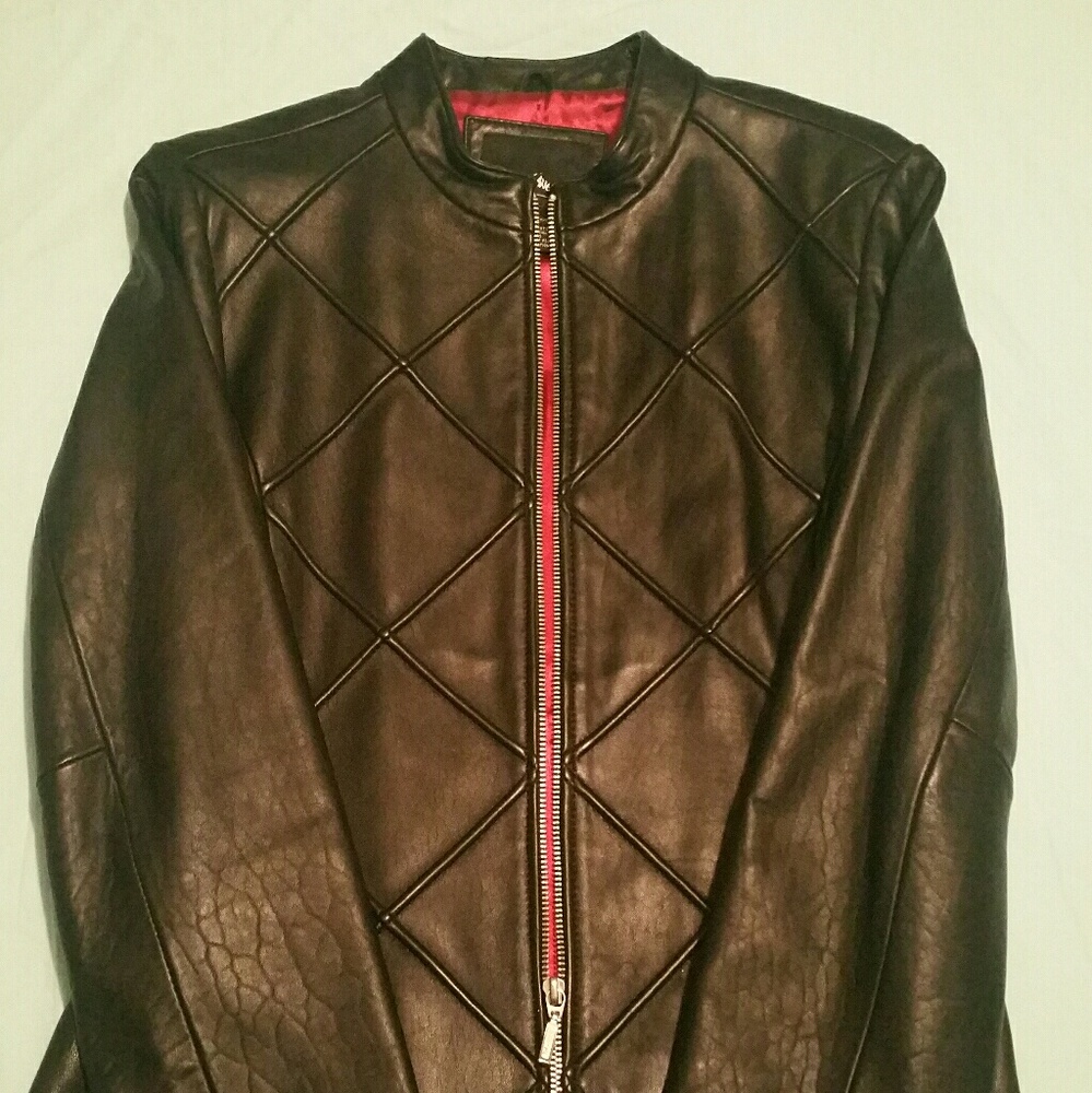 Mossimo leather jacket