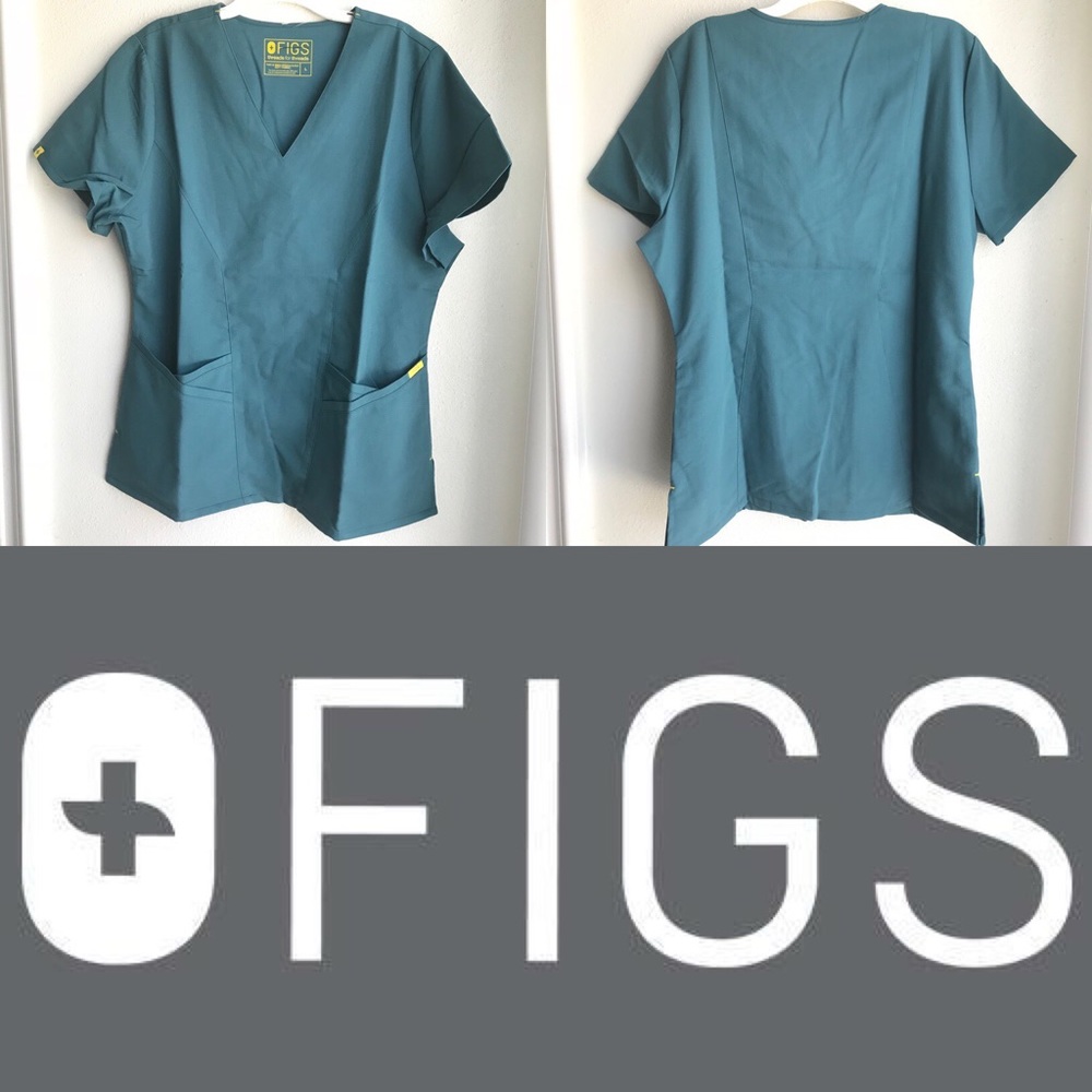 🎉SOLD🎉 Figs Scrub Top
