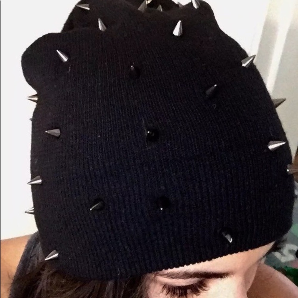 Studded beanie