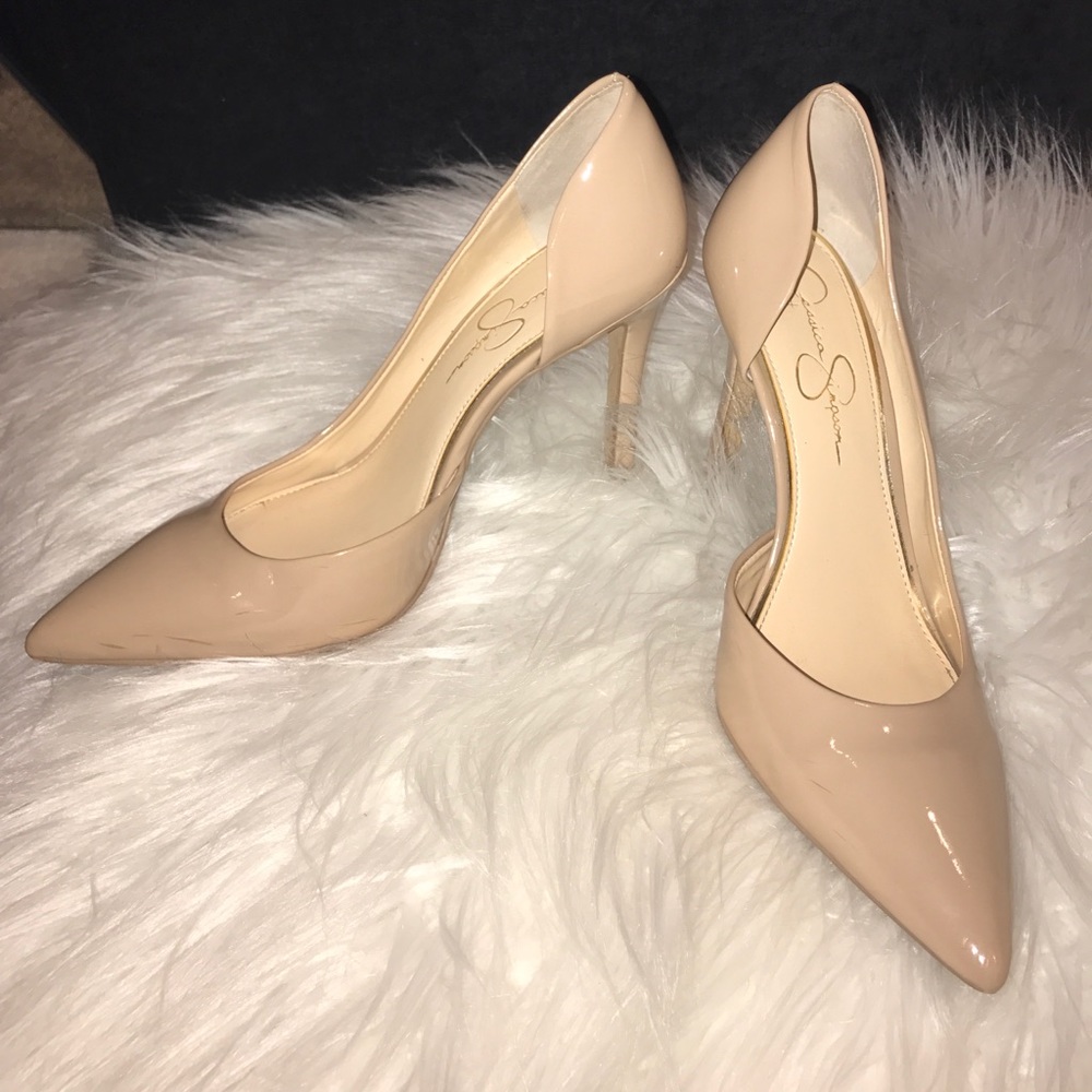 Nude heels!