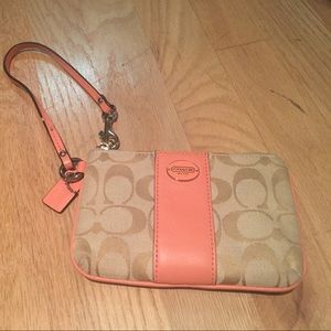 Coach wristlet