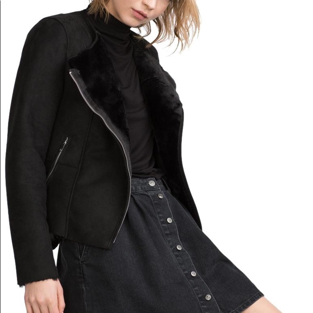 Zara SUPER WARM Double Faced Jacket