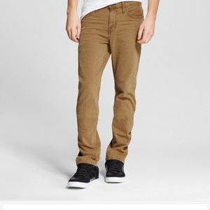 Mossimo Men’s 34x30 Slim Straight Jeans in Carmel