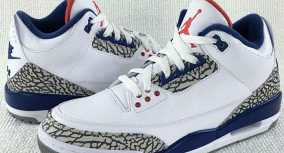 True Blue Retro 3s