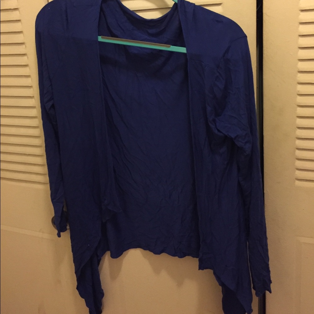 Royal blue light cardigan