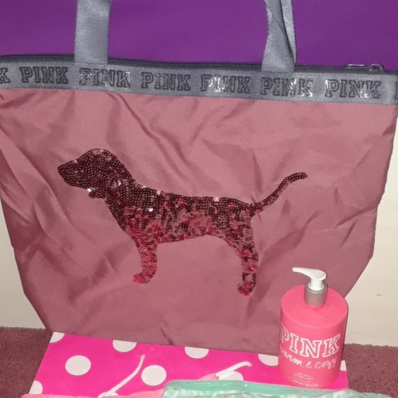 PINK BUNDLE 2 UNDIES 1 LOTION 1 TOTE - Picture 3 of 6