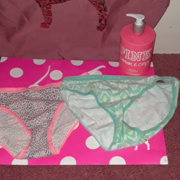 PINK BUNDLE 2 UNDIES 1 LOTION 1 TOTE - Picture 4 of 6