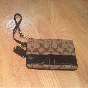 Coach wristlet