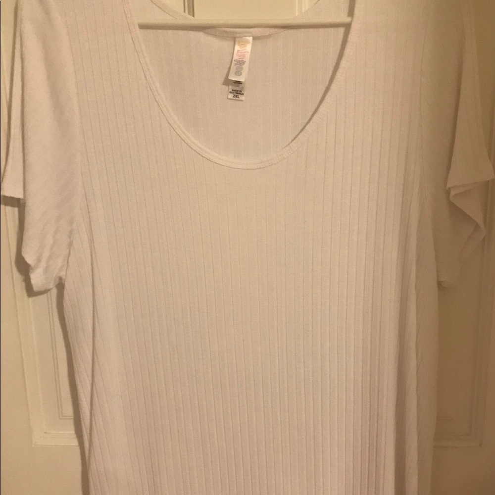 White Classic T Ribbed BNWOT