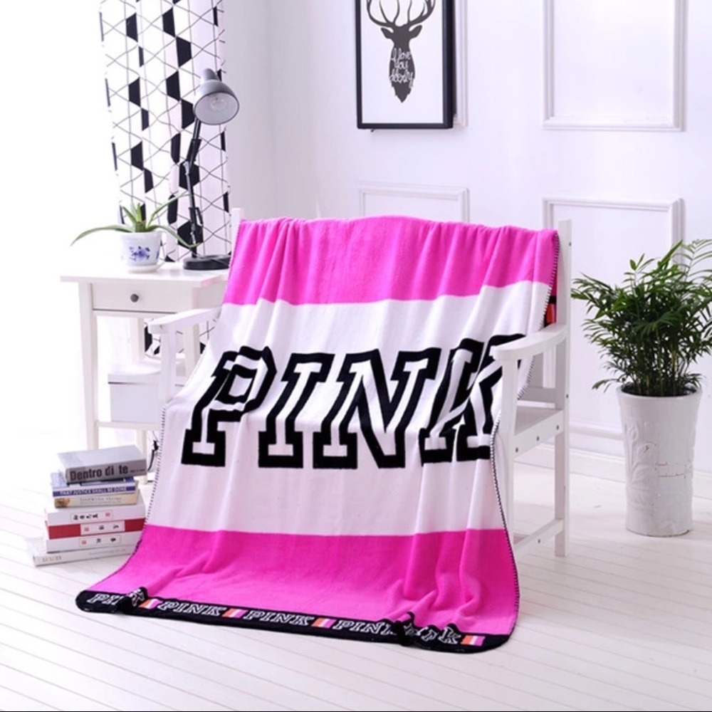 PINK Throw Blanket