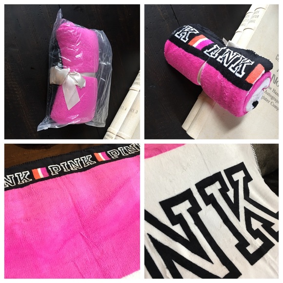 PINK Throw Blanket - Picture 2 of 8