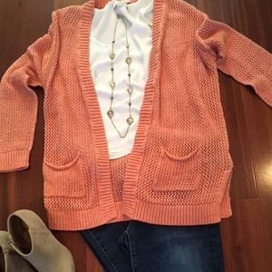 Boyfriend sweater cardigan