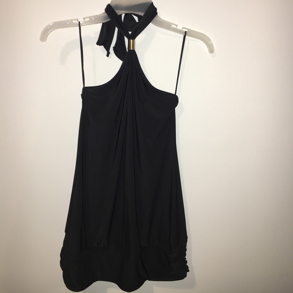Black Express halter top