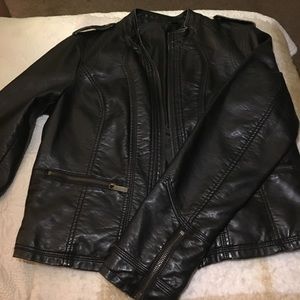 A.N.A Leather Jacket