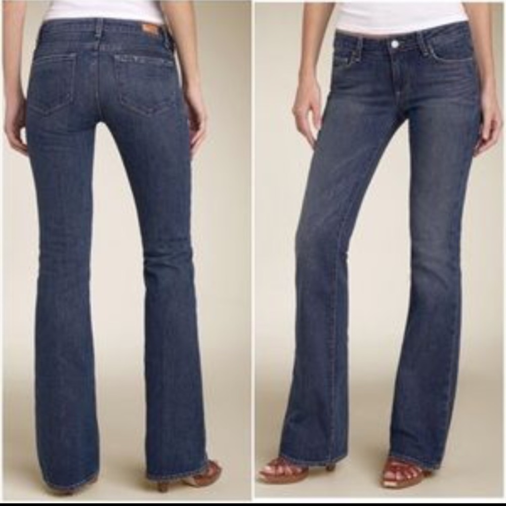 Paige Hollywood Hills classic rise boot cut jeans