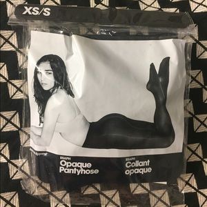 American Apparel black tights
