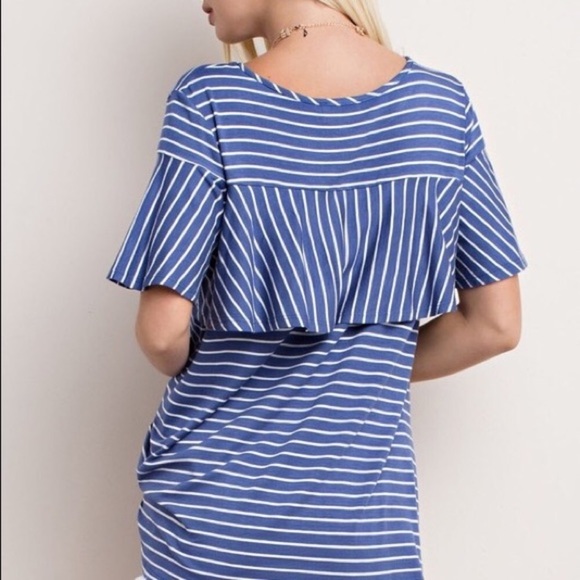 Stripe Jersey Top - Picture 4 of 4