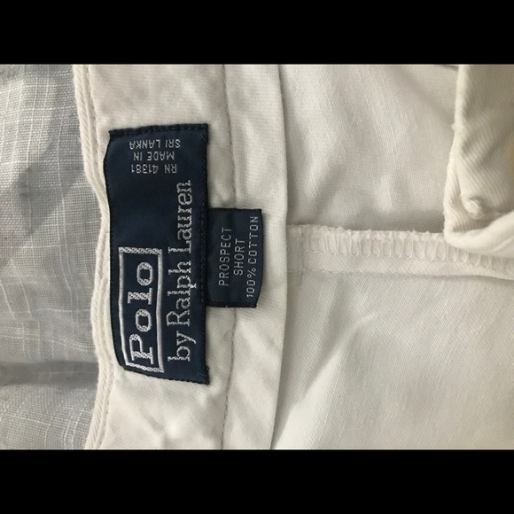 White Ralph Lauren Shorts - Picture 3 of 3