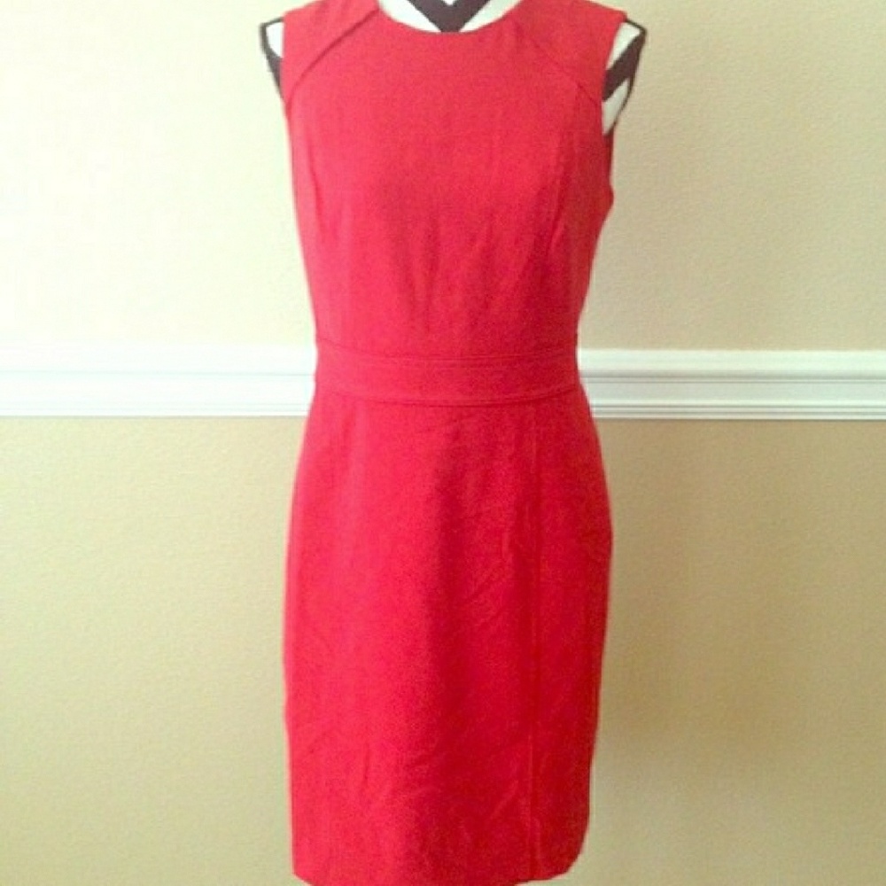 Banana Republic Red Cocktail Dress Size 6