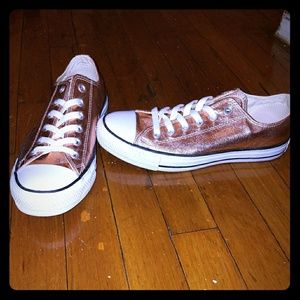 Gold/Copper Converse
