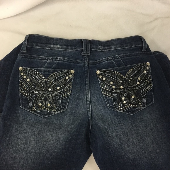 Lolo Denim Design Classic Skinny Jean Juniors Sz 5 - Picture 3 of 6