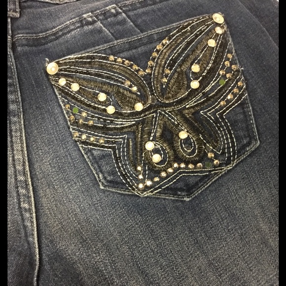 Lolo Denim Design Classic Skinny Jean Juniors Sz 5 - Picture 5 of 6