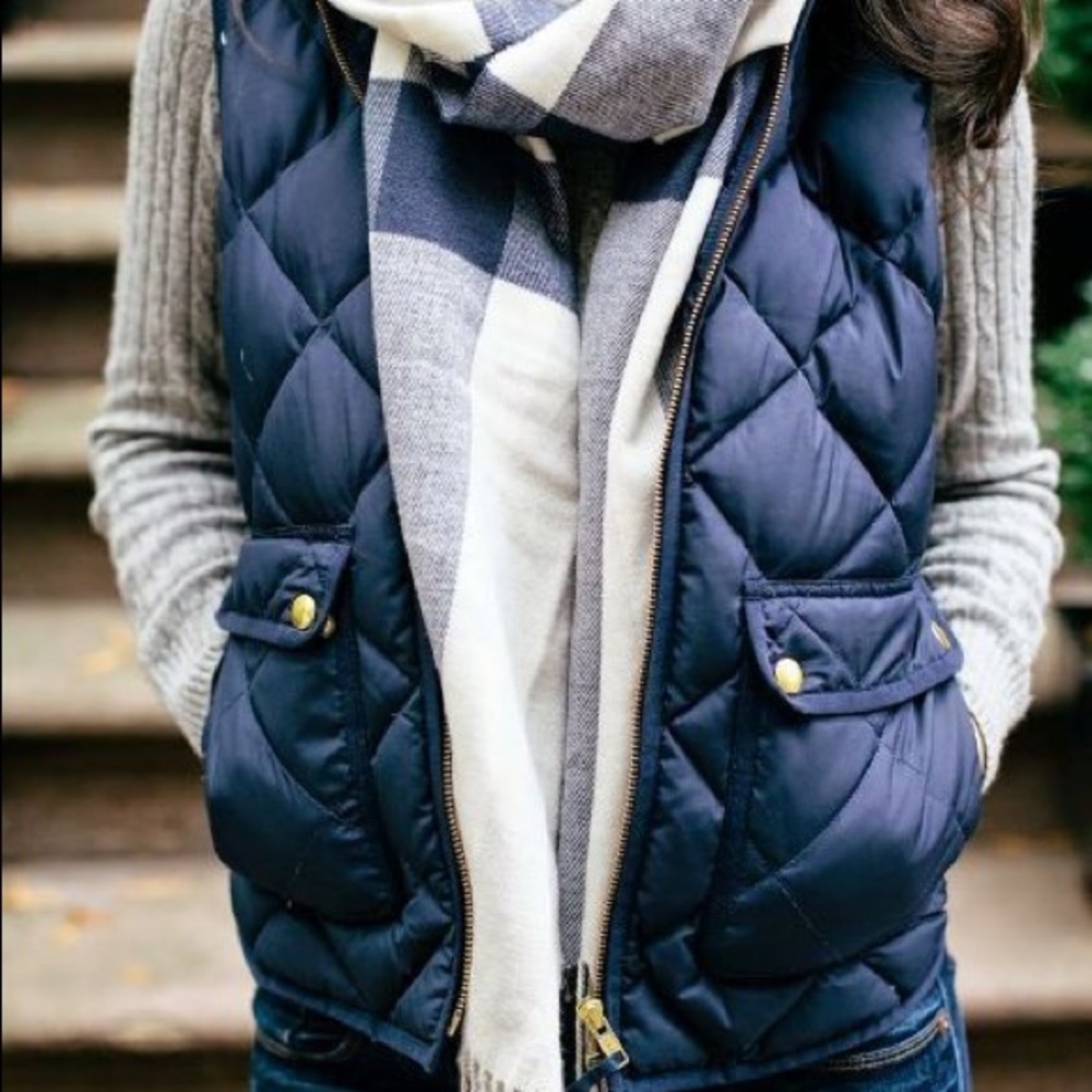 Navy vest