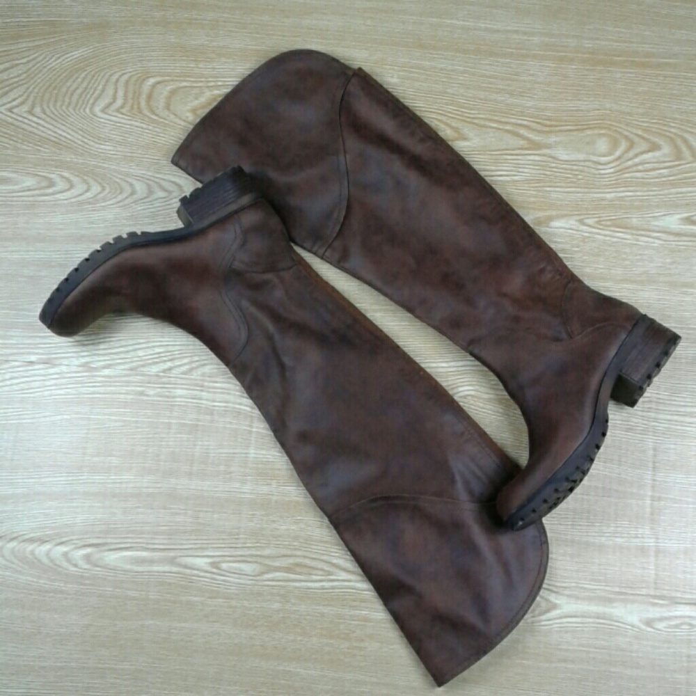 NWOT LUCKY BRAND over knee harleen boots.