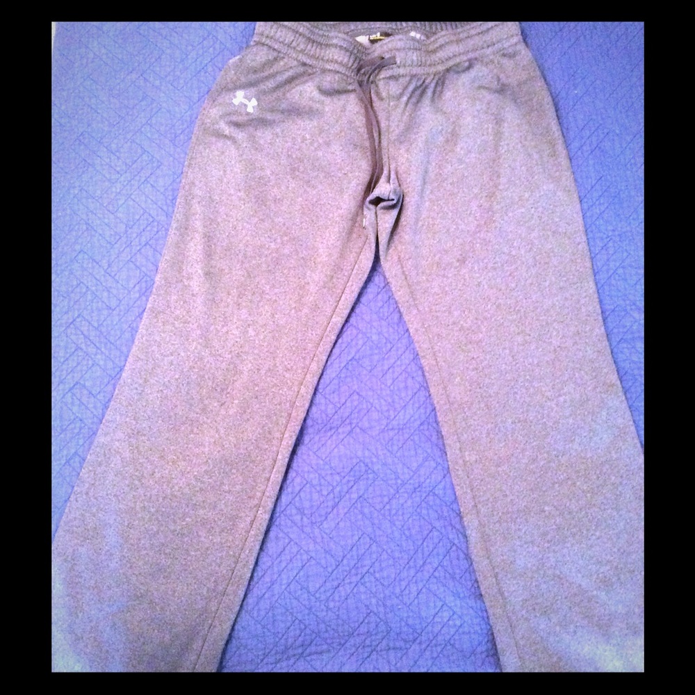 Under Amour grey sweatpants, size L
