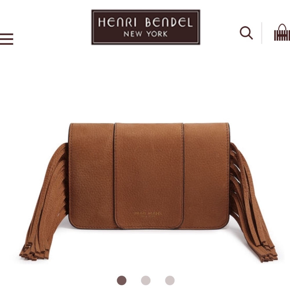 Henri Bendel Fringe Crossbody NWOT!!