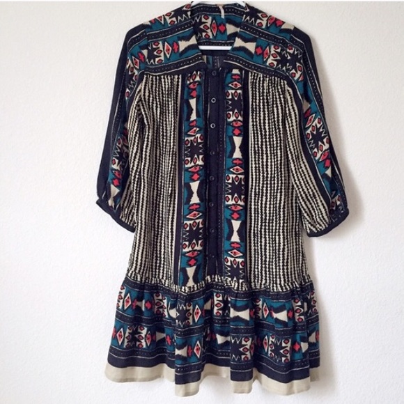 Bow + Arrow Henley Tunic DRESS - Picture 4 of 4