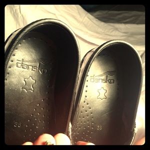 Gently worn Danskos