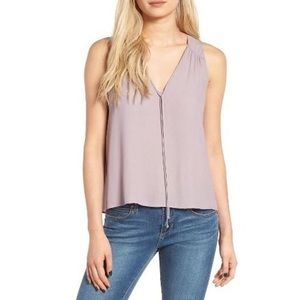 Lush tie neck tank