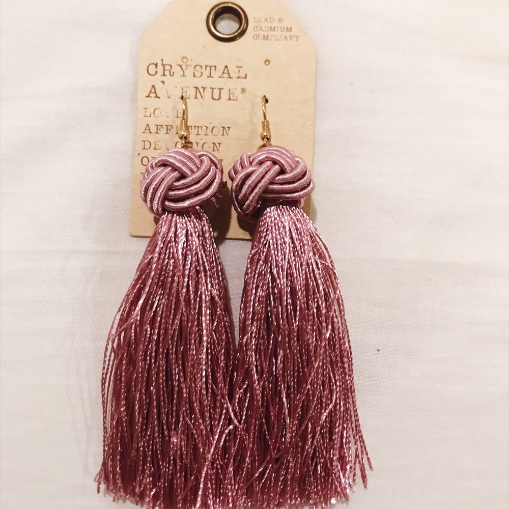 STATEMENT TASSEL EARRINGS