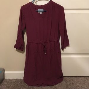 Burgundy Dress