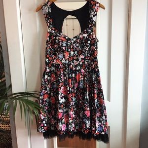Floral party dress, Modcloth, Size 12