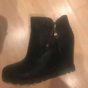 Ugg Booties, Wedge Heel