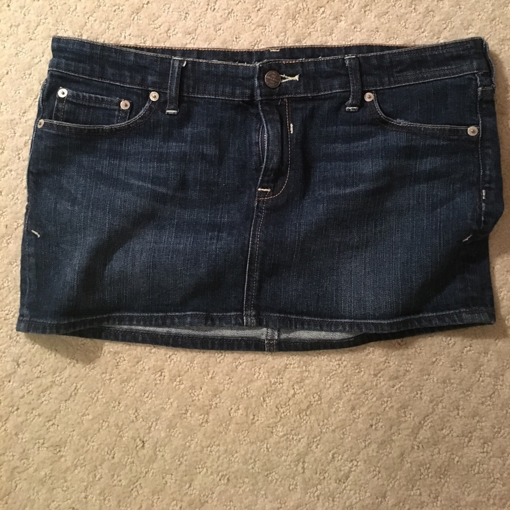 Ruehl Denim Mini Skirt