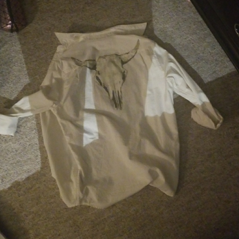 Denim & supply men's button up shirt