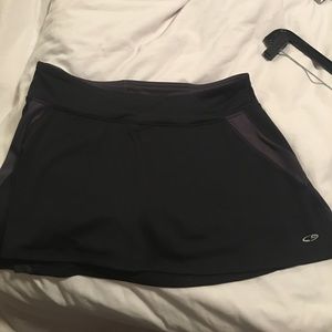 Champion Black Tennis Skirt