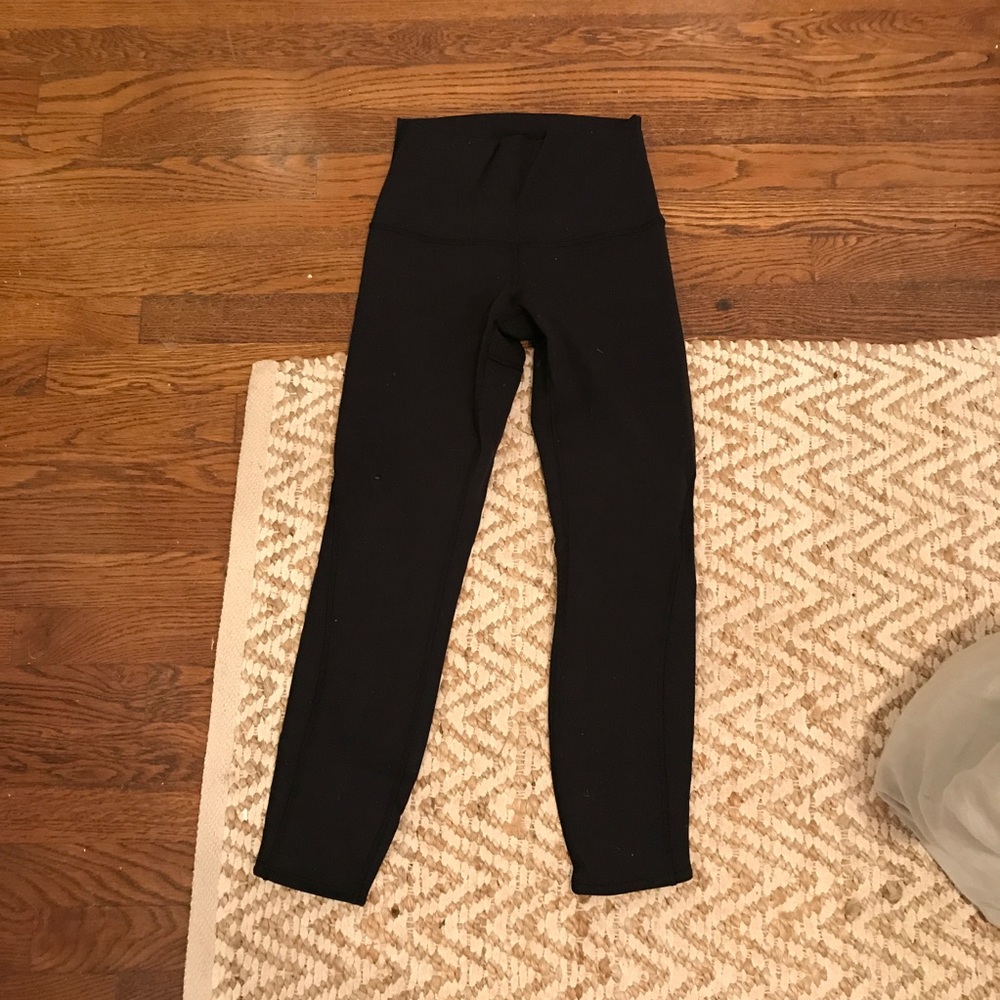 Lululemon pants with detail on the back