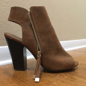 JC Penney Open Toed/Heel Booties