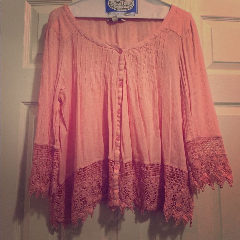 Pink top