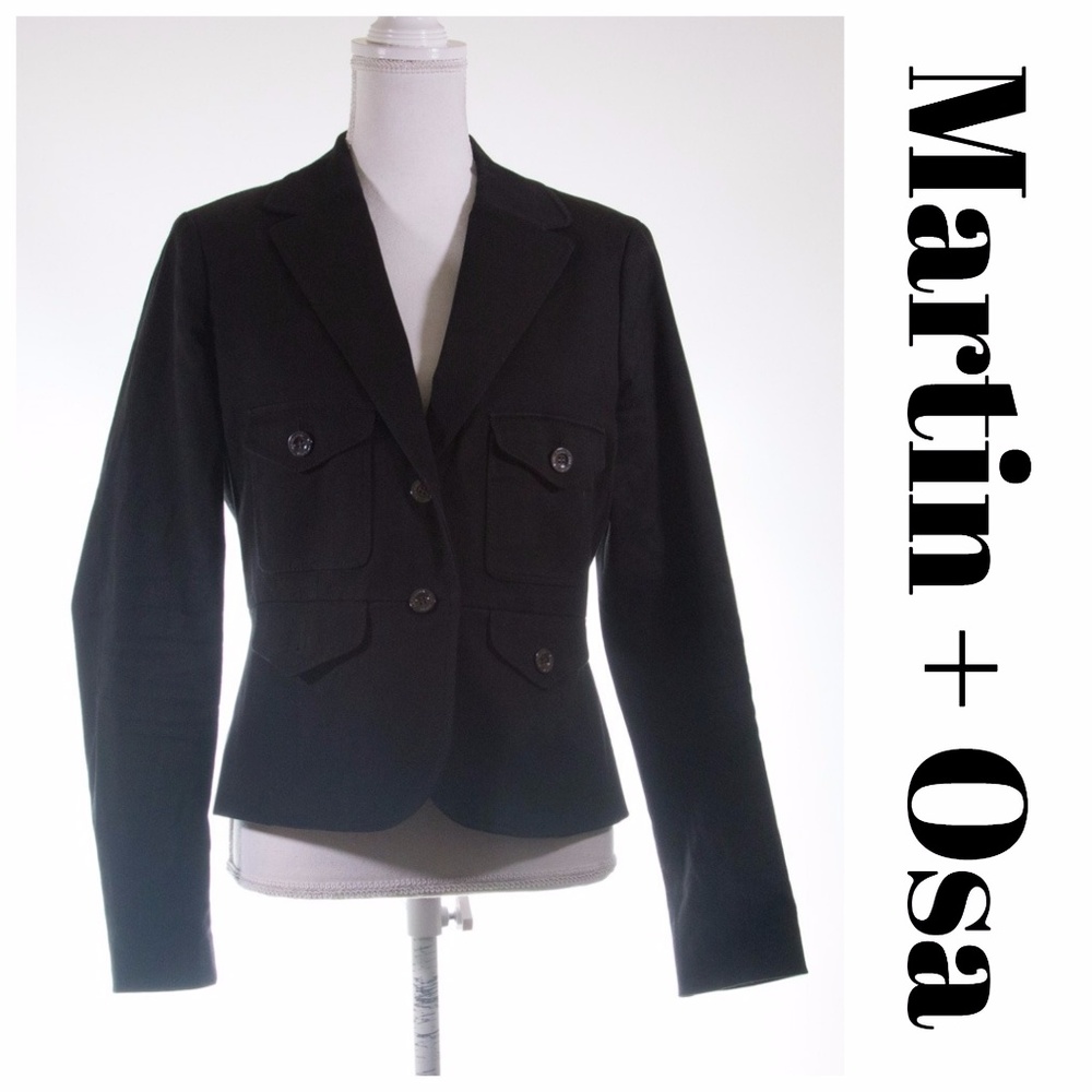 Gorgeous Martin + Osa Black Blazer