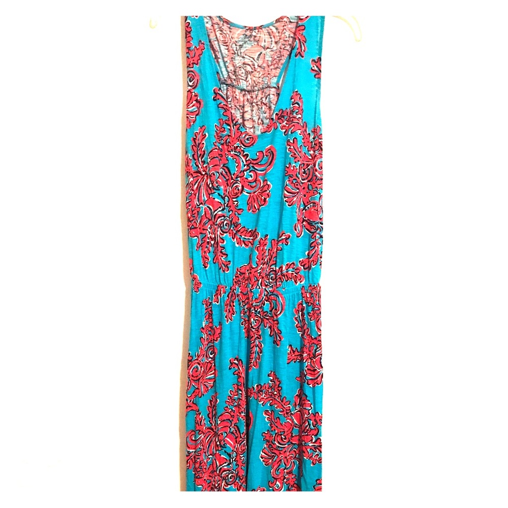 Lilly Pulitzer cinched maxi