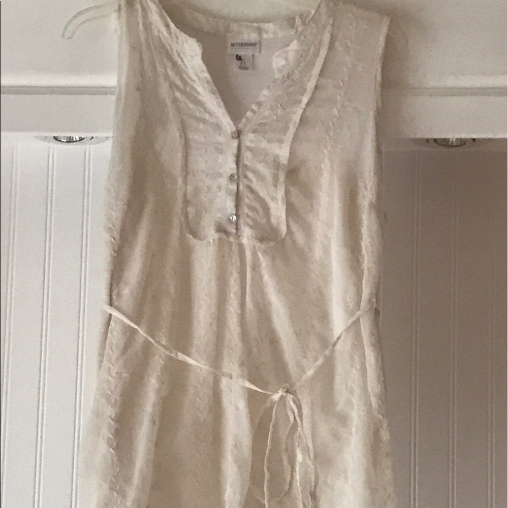 Cream Motherhood Maternity blouse
