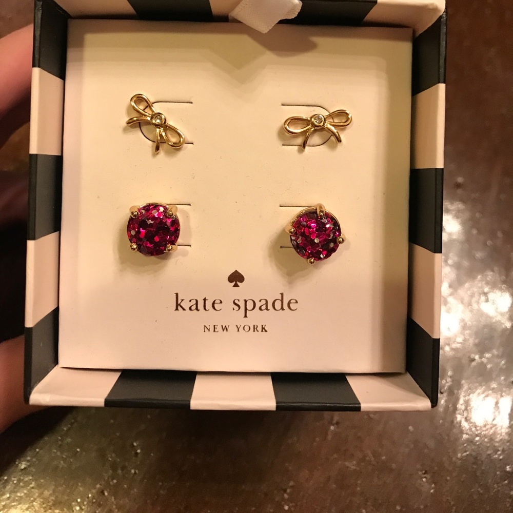 Kate spade earring set!