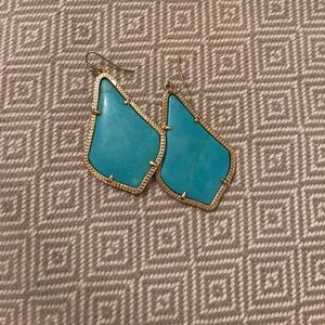 Kendra Scott turquoise earrings
