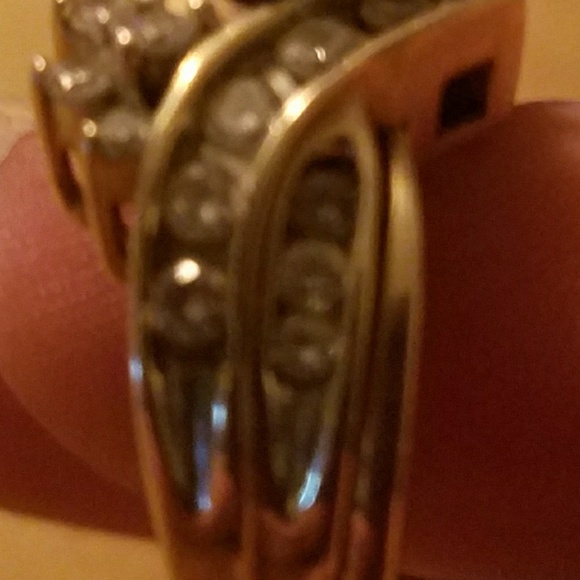14 kt Yellow Gold Wedding Set - Picture 8 of 8