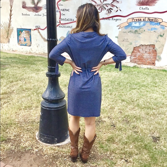 Denim Look Shirt Dress~Host Pick~On SALE❗️ - Picture 3 of 6